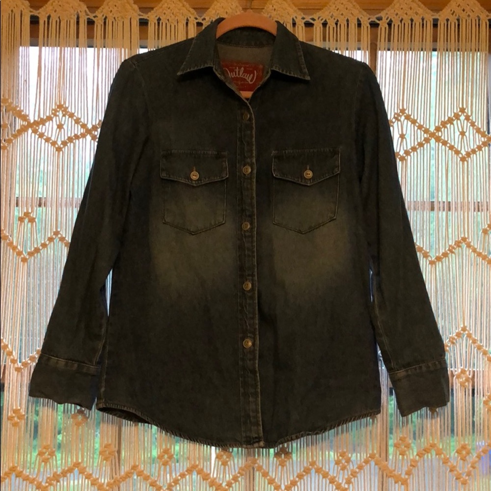 Button Down Denim Shirt